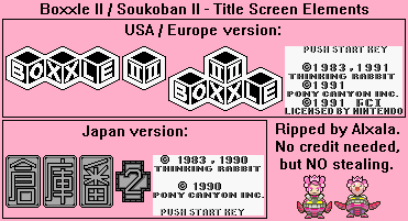 Title Screen Elements