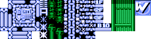 Mega Man Customs - Spark Man Tileset GB (NES-Style)