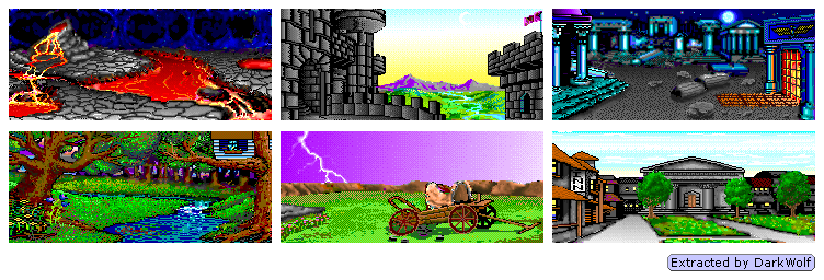 King's Bounty - Backgrounds (VGA)