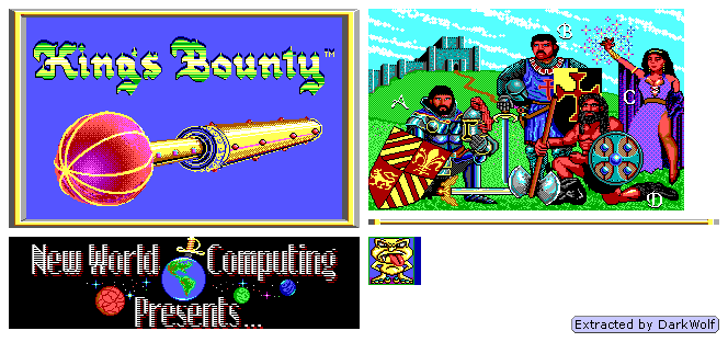 King's Bounty - Title & Select (EGA)