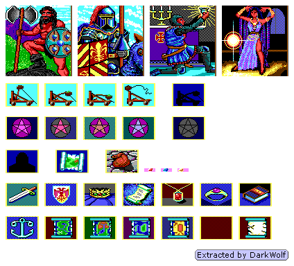 King's Bounty - Icons & Portraits (EGA)