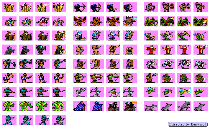 King's Bounty - Units (VGA)