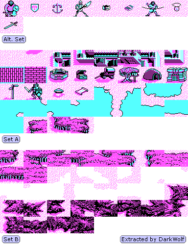 World Tiles (CGA)