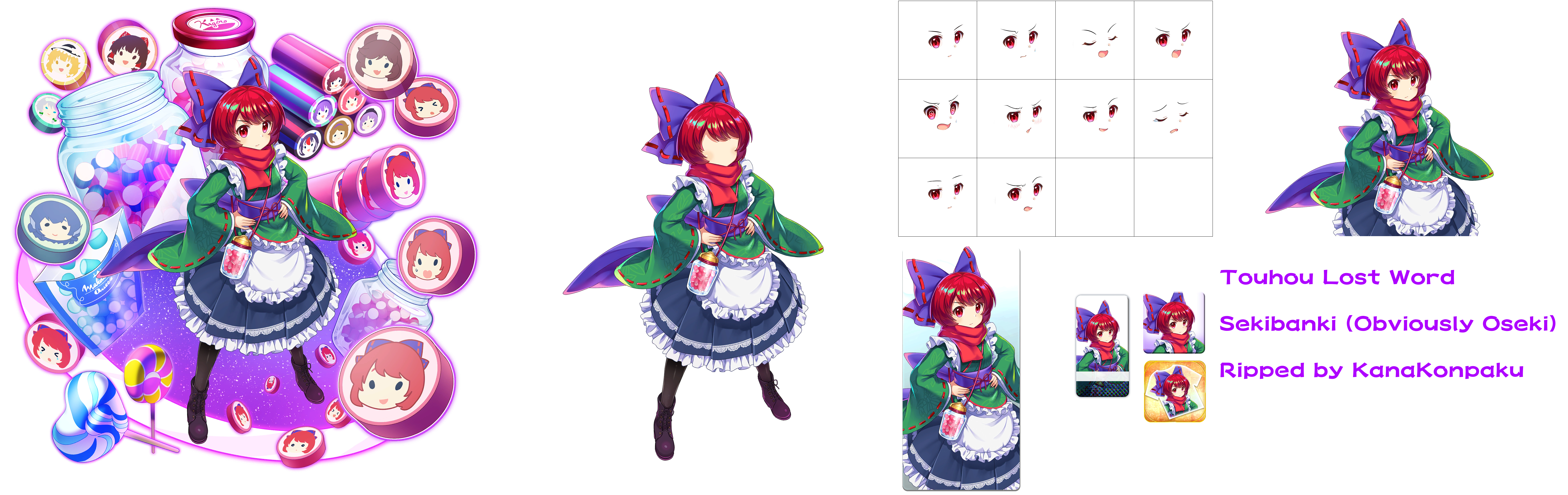 Touhou LostWord - Sekibanki (Obviously Oseki)