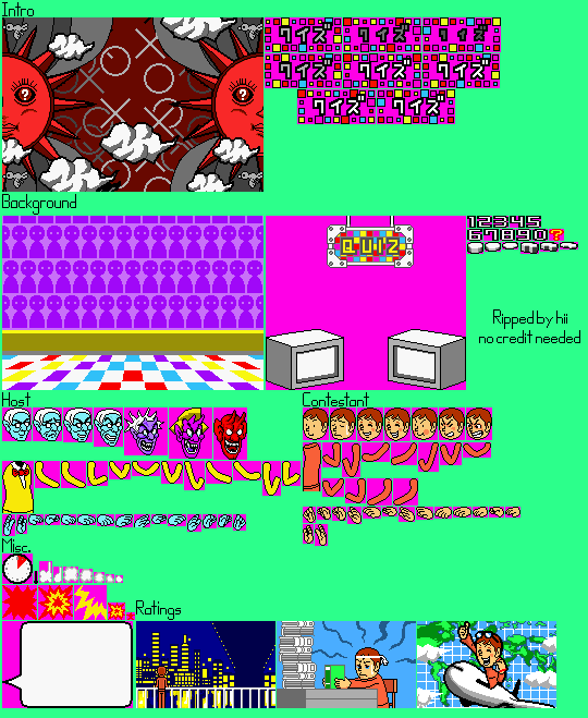 Rhythm Tengoku (JPN) - Quiz Show