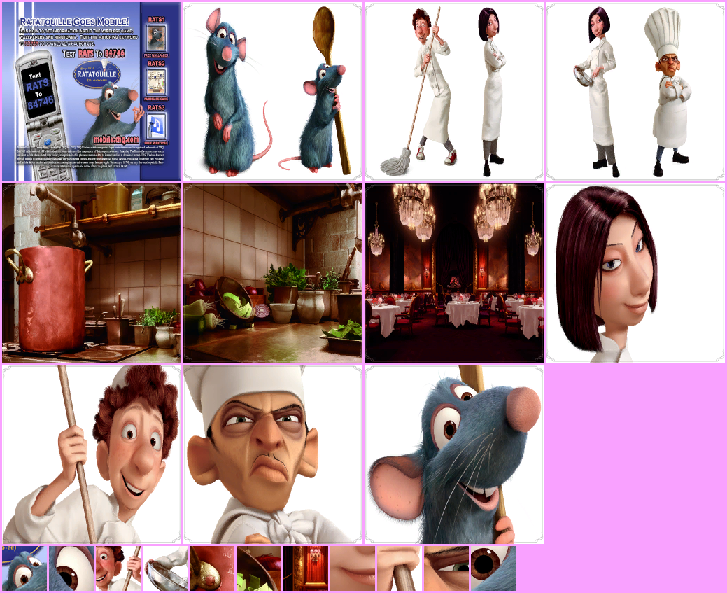 Ratatouille - Bonus Art