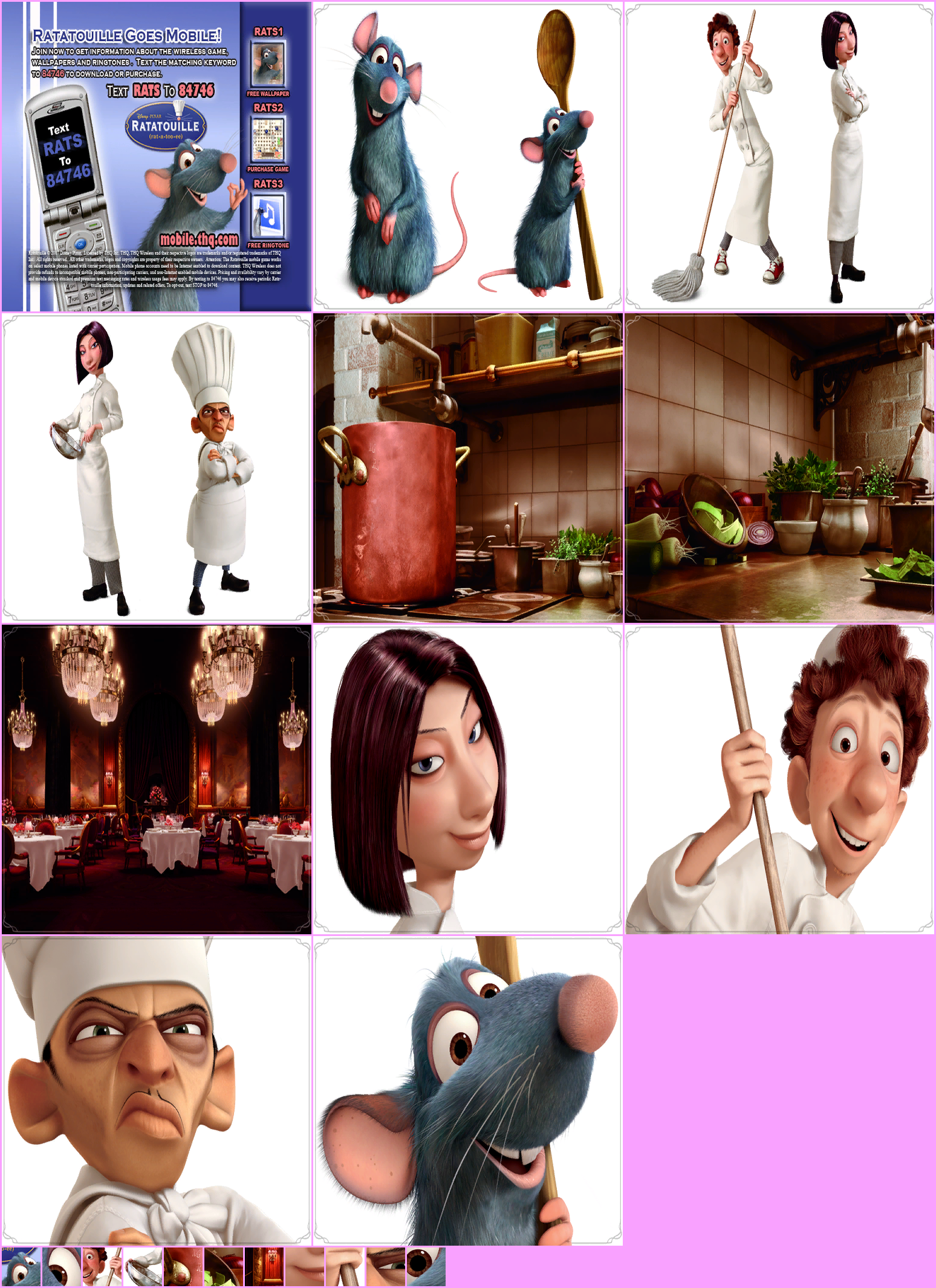 Ratatouille - Bonus Art