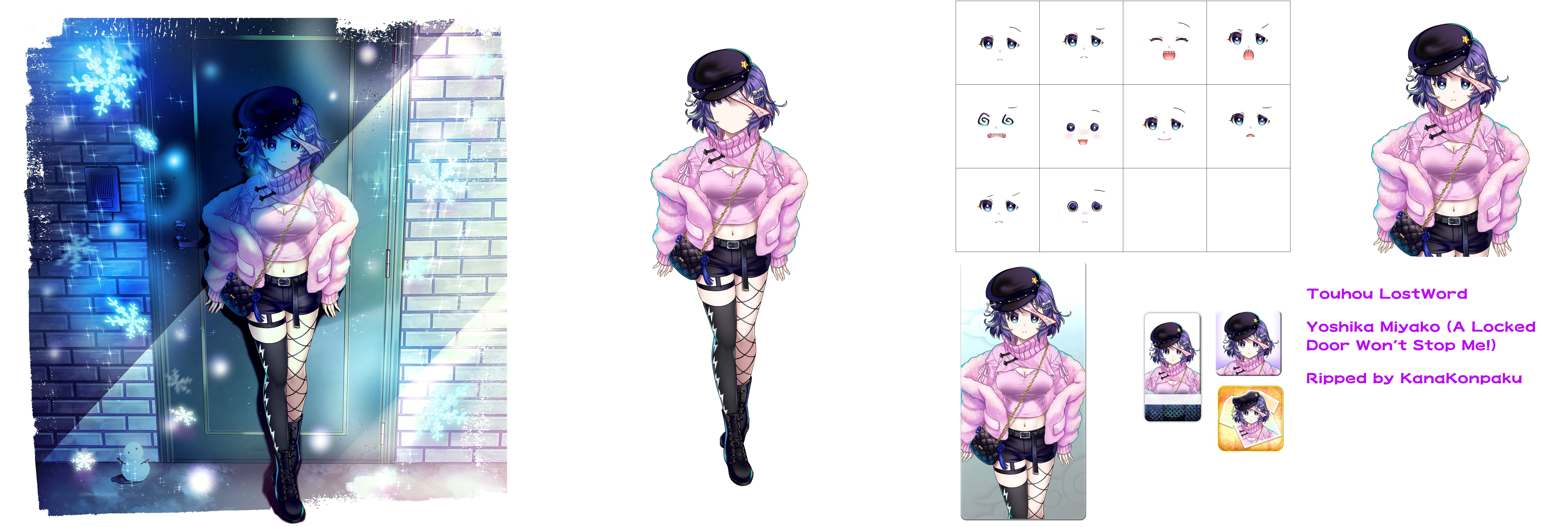 Touhou LostWord - Yoshika Miyako (A Locked Door Won't Stop Me!)