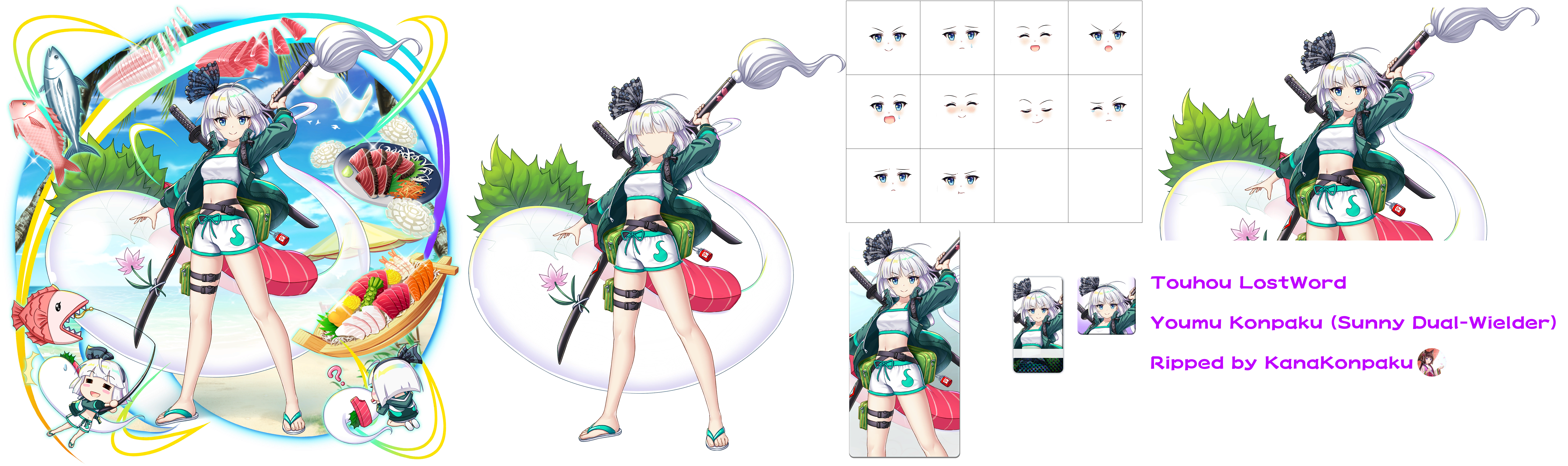 Youmu Konpaku (Sunny Dual-Wielder)