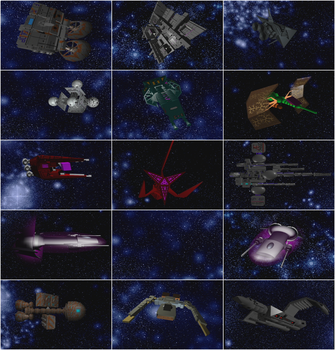 Laser Lords - Encounter Ships