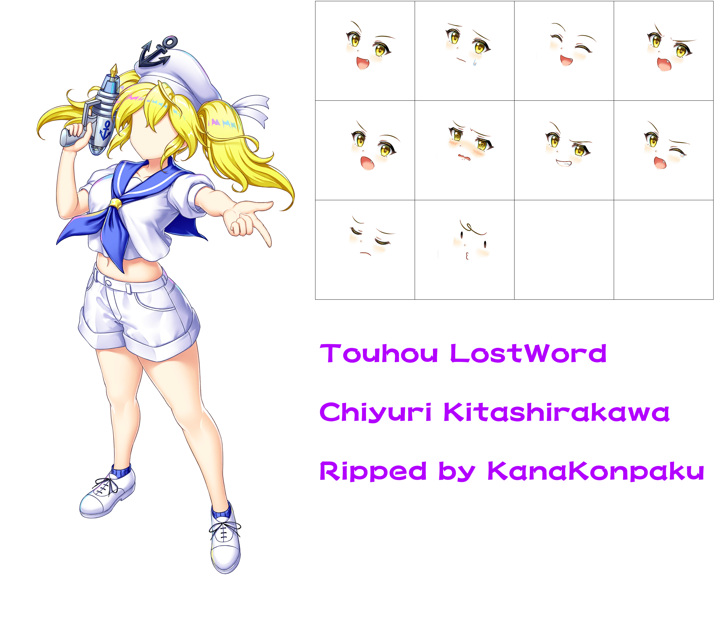 Touhou LostWord - Chiyuri Kitashirakawa