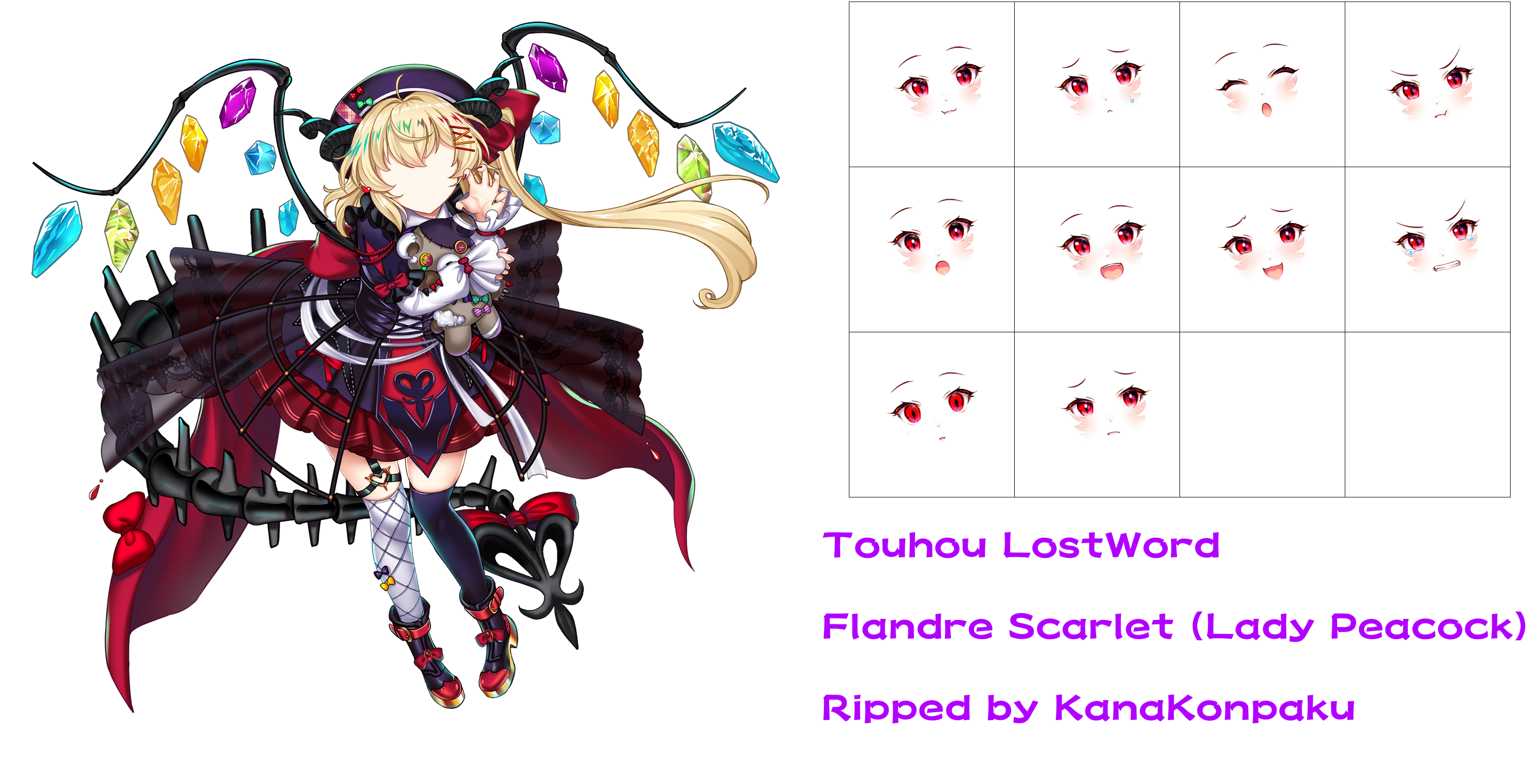 Flandre Scarlet (Lady Peacock)