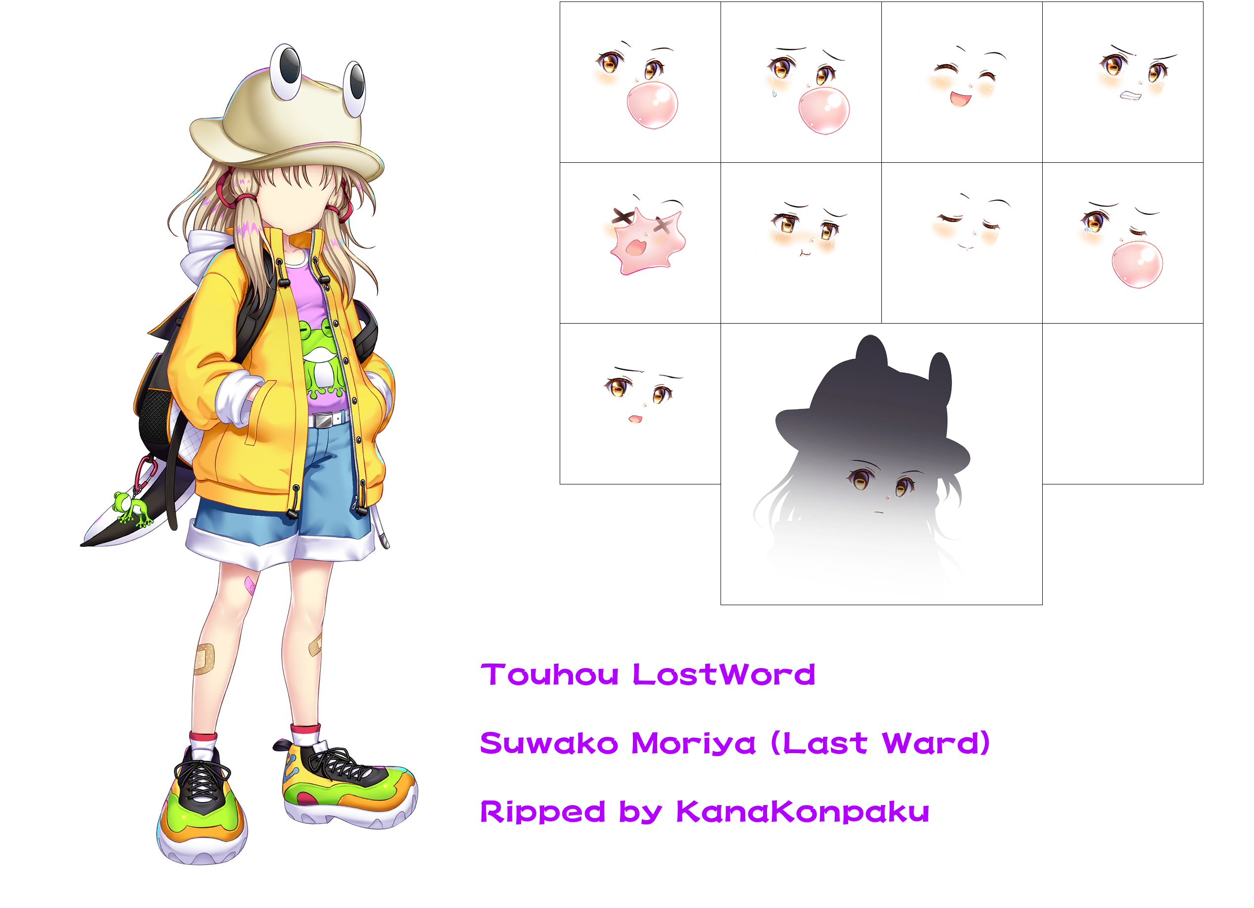 Touhou LostWord - Suwako Moriya (Last Ward)