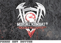Mortal Kombat: Deadly Alliance - Title Screen