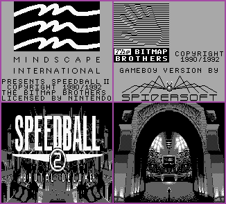 Speedball 2: Brutal Deluxe - Startup Screens & Title Screen