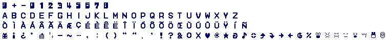Tamagotchi Pix - Large Font