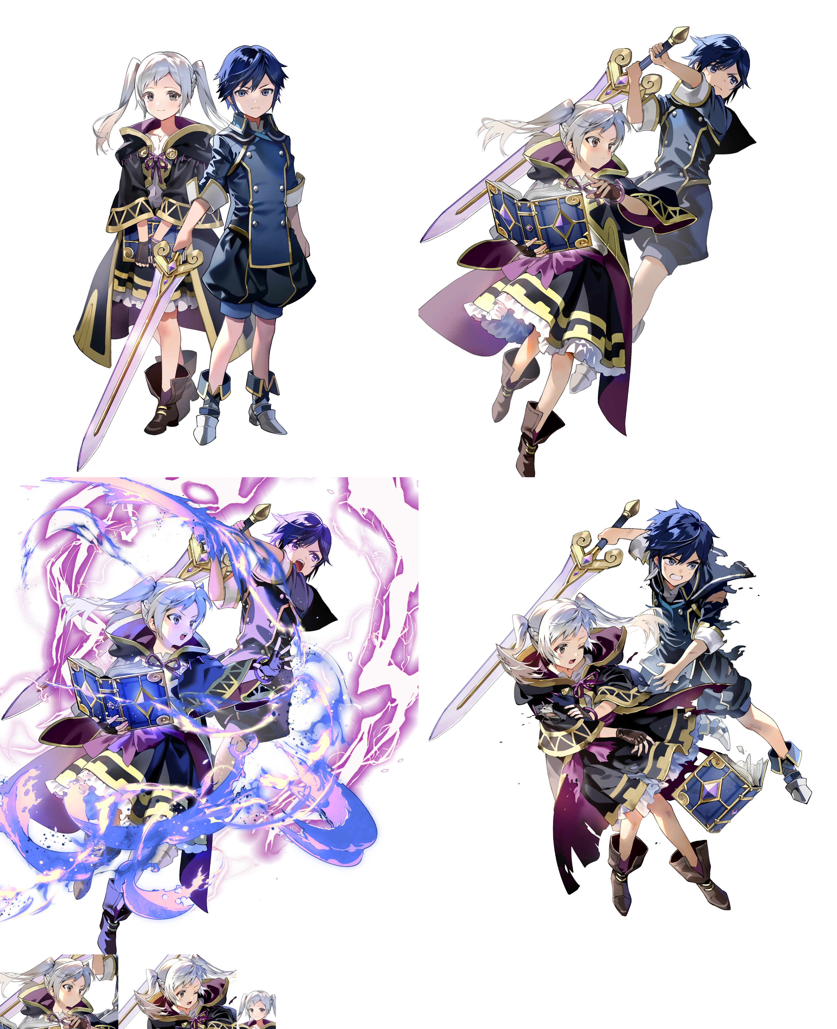 Fire Emblem: Heroes - Robin & Chrom (Double Vision)