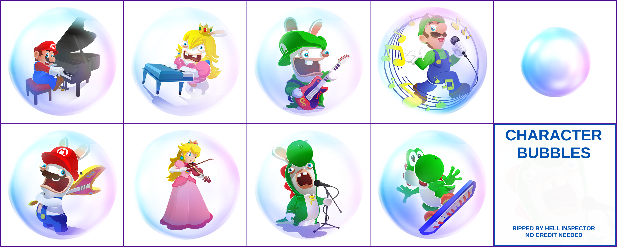 Character Bubbles