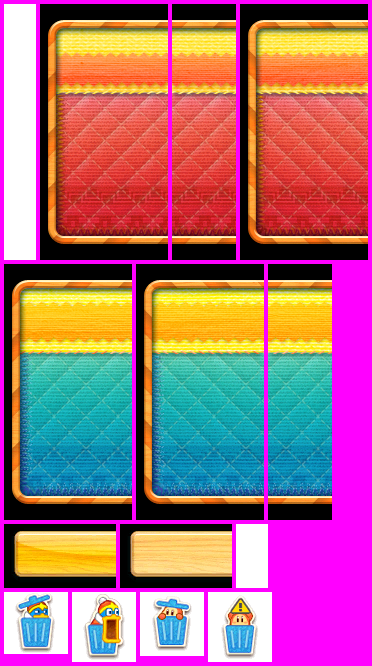 Dedede's Drum Dash Deluxe - Save File Deletion Screen