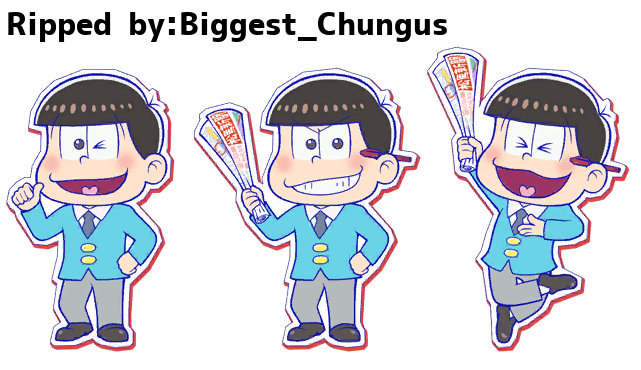 Motto! New Puzz Osomatsu-san: Shinpin Sotsugyou Keikaku - Osomatsu (Suits)