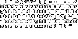 Debug Font (Windows Executable)