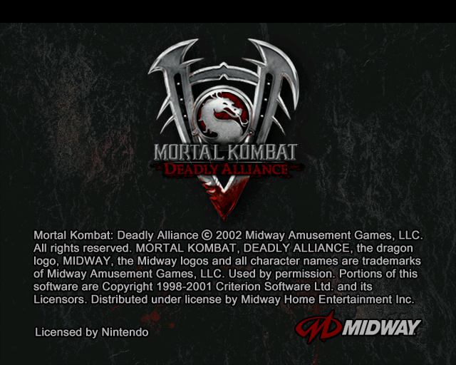 Copyright Screen