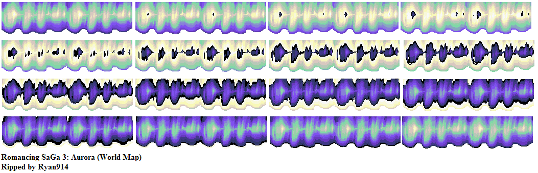 Romancing SaGa 3 (JPN) - Aurora (World Map)