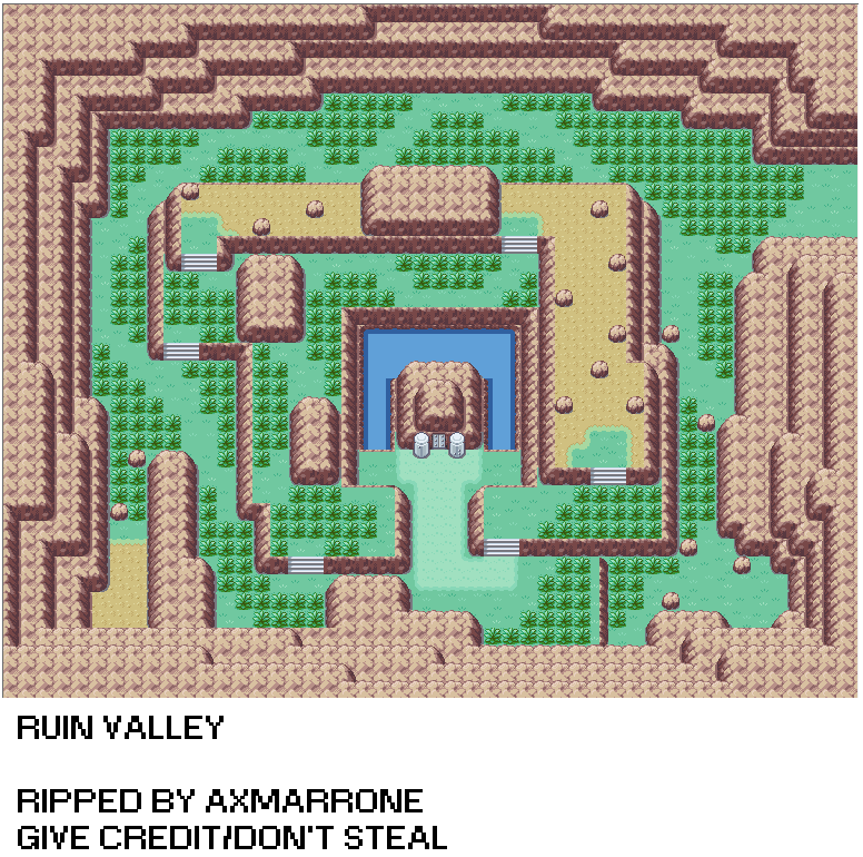 Pokémon FireRed / LeafGreen - Ruin Valley