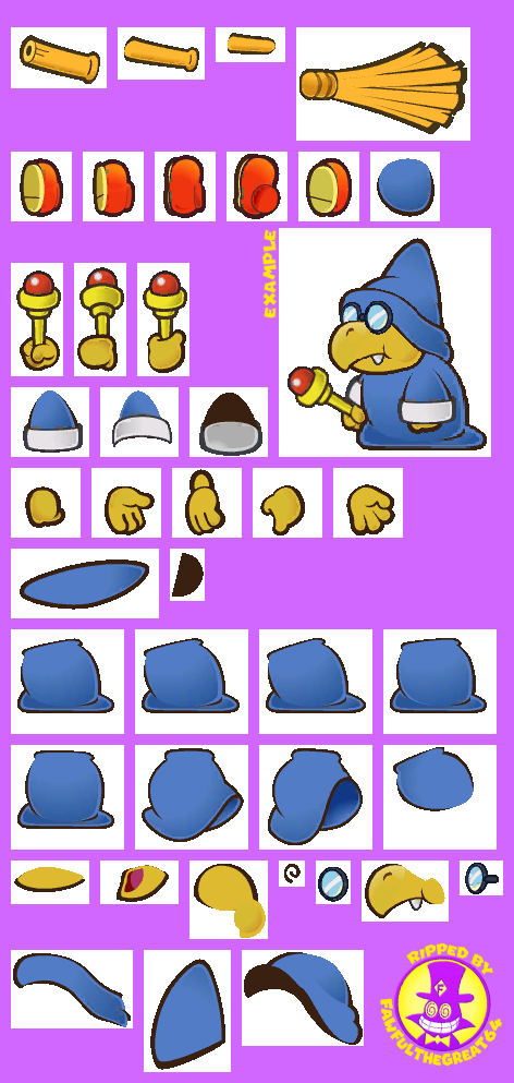 Super Paper Mario - Magikoopa