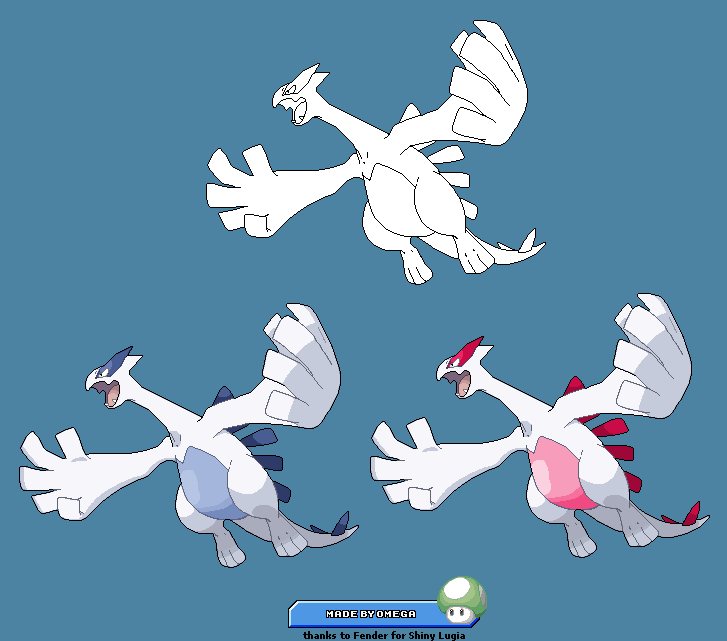 #249 Lugia (Pixel Art)