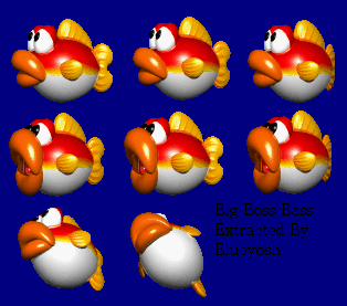 Yoshi's Story - Red Blurp