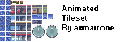 Pokémon Ruby / Sapphire - Animated Tiles