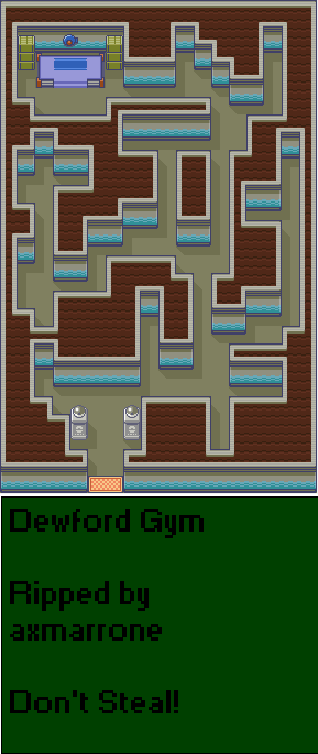 Pokémon Emerald - Dewford Gym