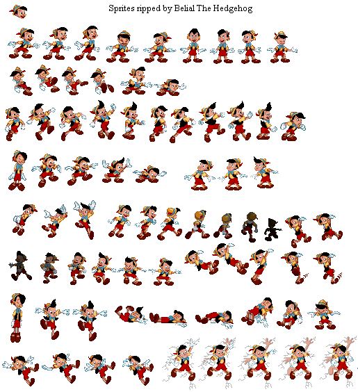 SNES - Pinocchio - Pinocchio - The Spriters Resource