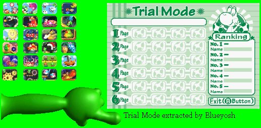 Yoshi's Story - Trial Mode
