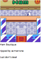 Hamtaro: Ham-Hams Unite - Ham Boutique
