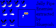 Yoshi's Story - Jelly Pipe Enemies