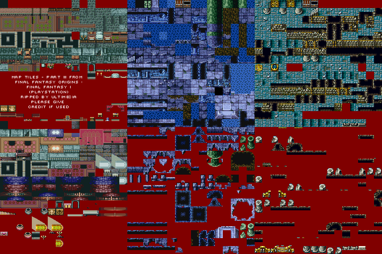 Final Fantasy Origins: Final Fantasy 1 - Tiles 3