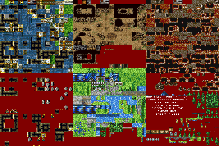 Final Fantasy Origins: Final Fantasy 1 - Tiles 4