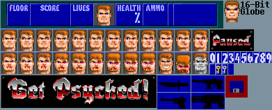 Wolfenstein 3D - HUD