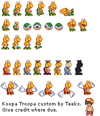 Mario Customs - Koopa Troopa