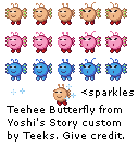 Yoshi Customs - Teehee Butterfly