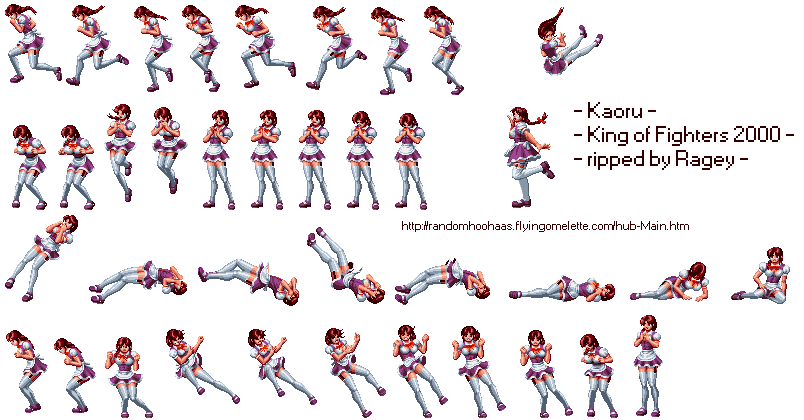 The King of Fighters 2000 - Kaoru