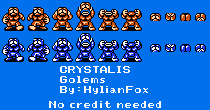 Crystalis / God Slayer - Golems