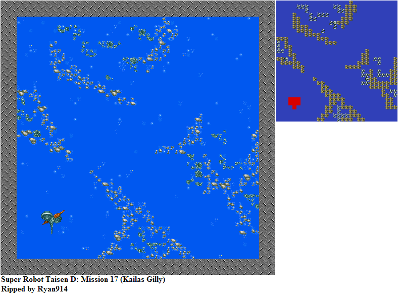 Super Robot Wars D - Mission 17 (Kailas Gilly)