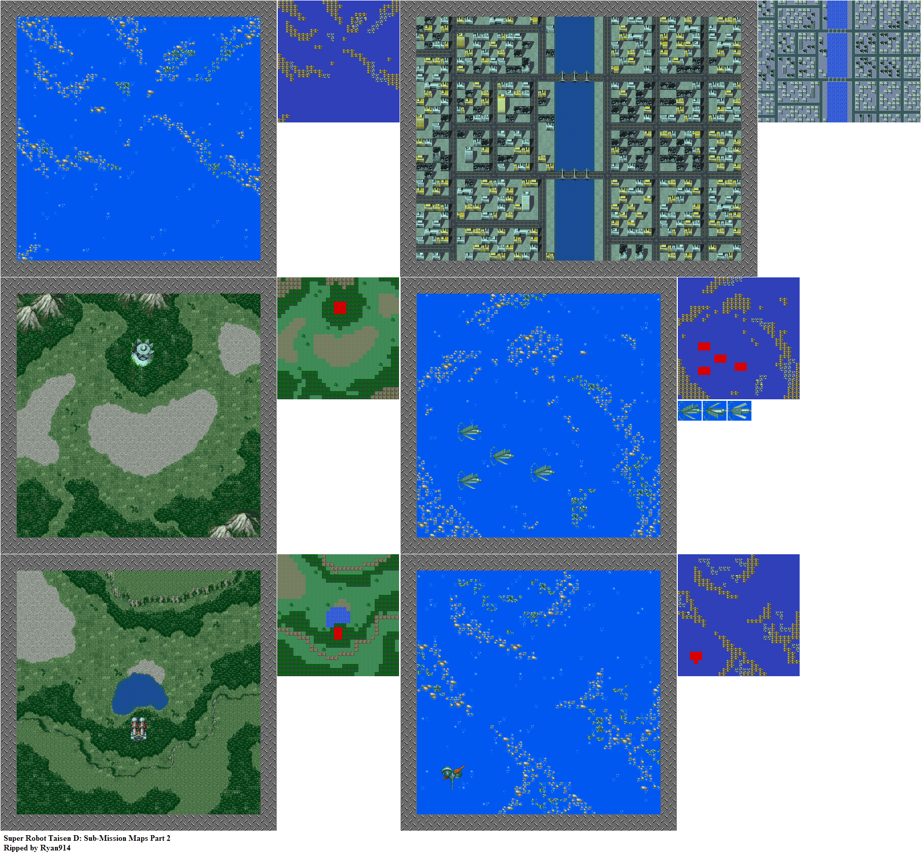 Sub-Mission Maps Part 2