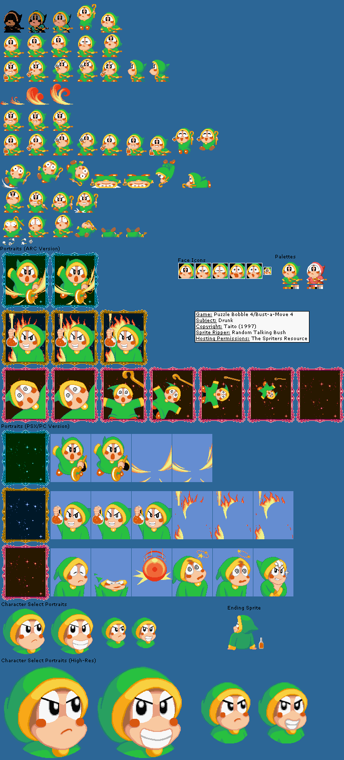 Bust-a-Move 4 / Puzzle Bobble 4 - Drunk