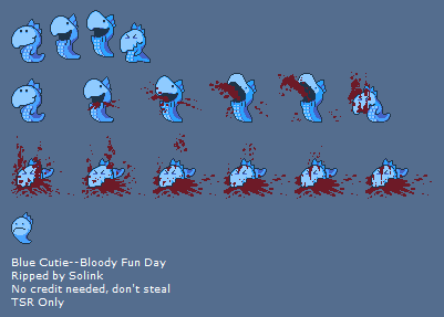 Bloody Fun Day - Blue Cutie