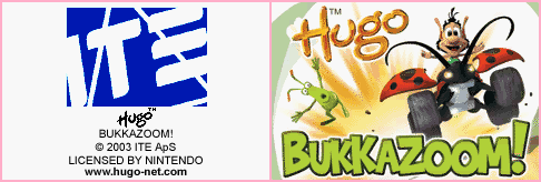 Hugo Bukkazoom! - Startup Screen & Title Screen