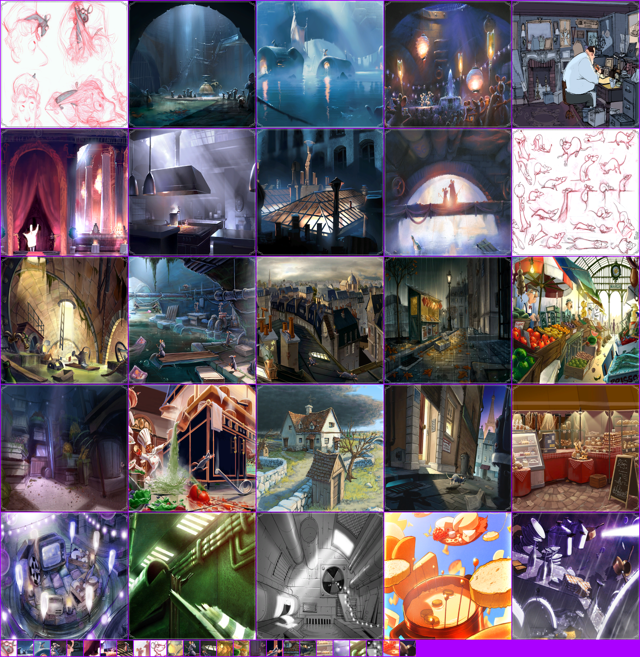 Ratatouille - Concept Art